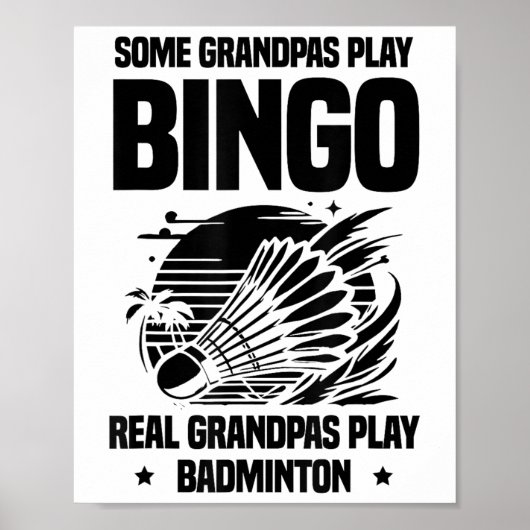 Poster Heartbeat Ecg Shuttle Badminton Player Shuttle (Devant)