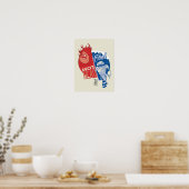Poster Heat Miser Hot Head & Snow Miser M. Cool (Cuisine)