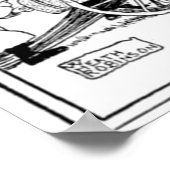 Poster Heath Robinson Cracking Nuts World War I Cartoon F (Coin)