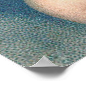 Poster Heavenly angel daydreaming on a cloud in the sky (Coin)