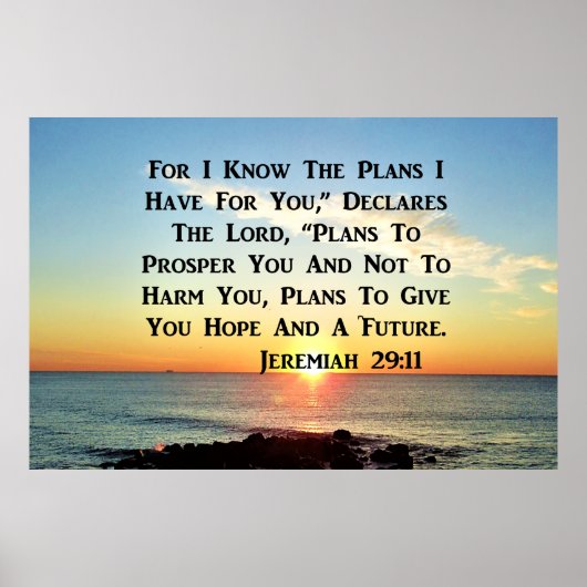 POSTER HEAVENLY SLEVER JEREMIAH 20:11 VERSE (Devant)
