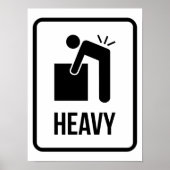 Poster Heavy (Devant)