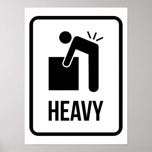 Poster Heavy  (Devant)