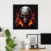 Poster Heavy Metal (Bureau à domicile)