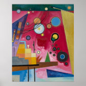 Poster Heavy Red | Kandinsky | (Devant)