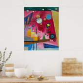 Poster Heavy Red | Kandinsky | (Cuisine)