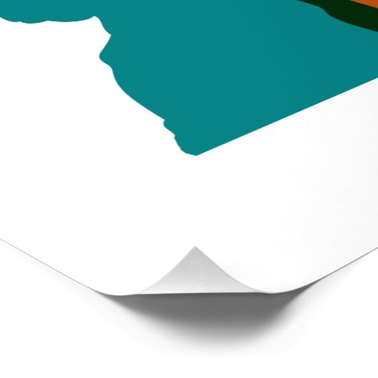 Poster Hébreu : Vous N'Êtes Pas Seul ! Féminisme juif (Coin)