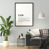 Poster Hébreux 11:1,6 Définition de la foi