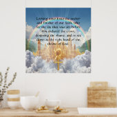 Poster Hébreux 12:2 (Cuisine)