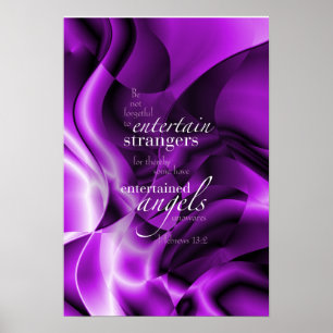 Poster Hébreux 13:2