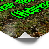 Poster Hébreux 13:5-6 WEBU (Coin)