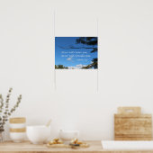 Poster Hébreux 13:5 Jamais je ne vous quitterai (Cuisine)