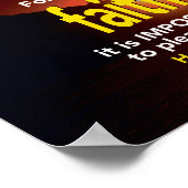 Poster Hébreux FOI 11:6 Inspirationnel chrétien (Coin)