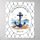 Poster Hebrews 6:19 Wall Art & Decor (Devant)