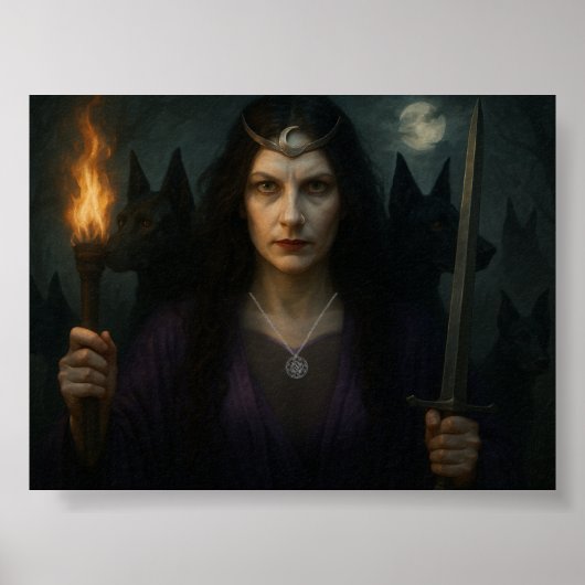 Poster Hecate, déesse du carrefour (Devant)