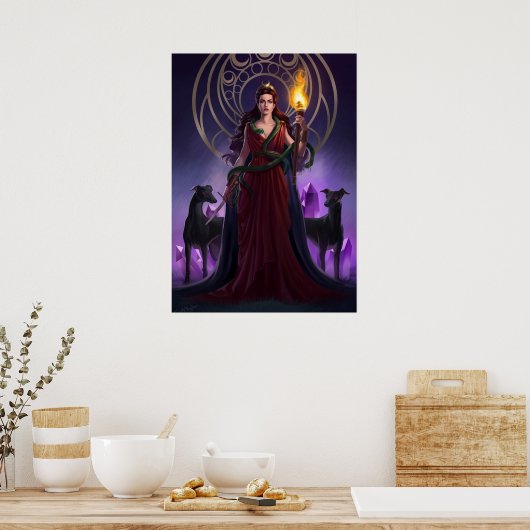 Poster Hecate Goddess (Cuisine)