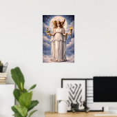 Poster Hecate Triple Goddess Celestial Moon Art – myth (Bureau à domicile)