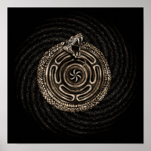 Poster Hecate Wheel avec nos oboros
