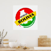 Poster Hecho en Bolivia (Cuisine)