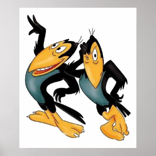 Poster Heckle Jeckle (Devant)