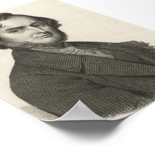 Poster Hector Berlioz (Coin)