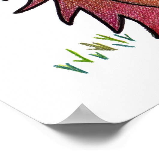 POSTER HEDGEHOG LOVE ! (Coin)