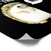 Poster Hedgehogs Why Don't They Just Share The Hedge Funn (Coin)