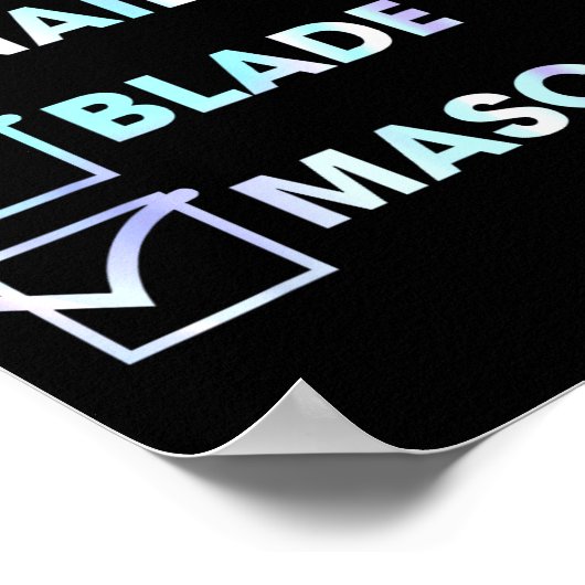 Poster Heels Nails Blade Maa Funny Design (Coin)