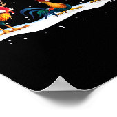 Poster Hei Hei Chicken Christmas - Uni (Coin)