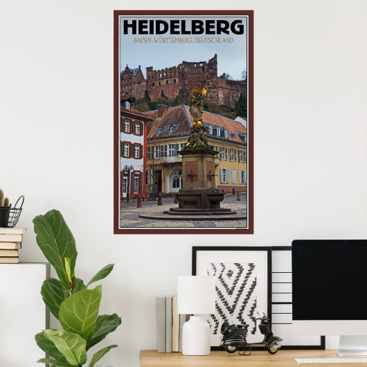 Poster Heidelberg (Bureau à domicile)