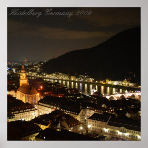 Poster Heidelberg Allemagne 2009