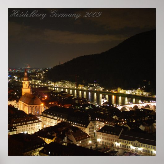 Poster Heidelberg Allemagne 2009 (Devant)