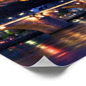 Poster Heidelberg en mode nuit (Coin)