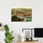 Poster Heidelberg I, Bade-Wurtemberg, Allemagne (Bureau à domicile)