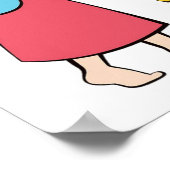 Poster Heidi et petite chèvre (Coin)