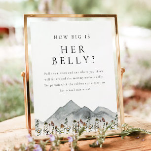 Poster HEIDI Fleur sauvage Mountain Quelle taille a son v