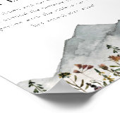 Poster HEIDI Fleur sauvage Mountain Quelle taille a son v (Coin)