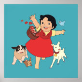 Poster Heidi la fille des Alpes (Devant)