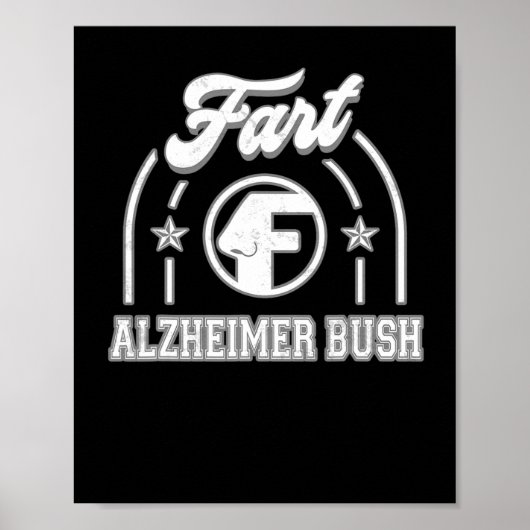 Poster Heimerheimer Bush Fart Funny (Devant)