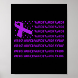 Poster Heimerheimer Guerrier Sensibilisation - Drapeau Us