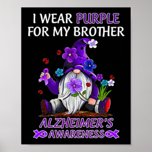 Poster Heimerheimer Sensibilisation Je Porte Du Violet Po