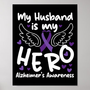 Poster Heimerheimer's Dementia Awareness Support Husnd My