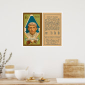 Poster Heinie Wagner Red Sox Baseball 1911 (Cuisine)