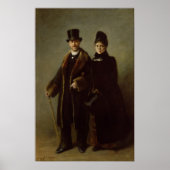 Poster Heinrich Schliemann et sa femme (Devant)