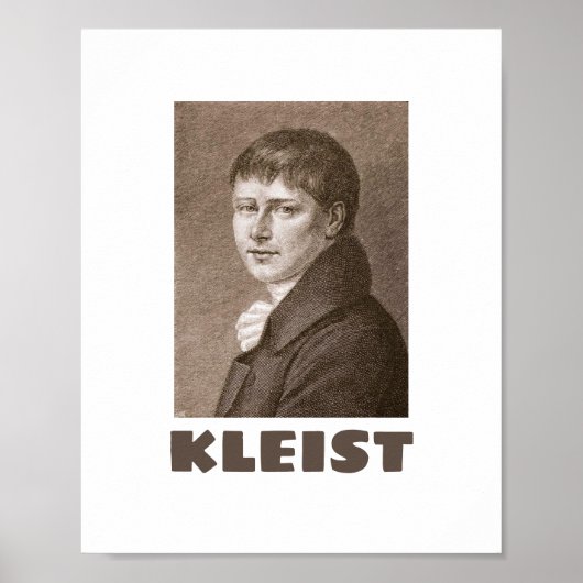 Poster Heinrich von Kleist (Devant)