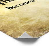 Poster Helen Keller Citation Inspirationnelle Hérésie d'u (Coin)