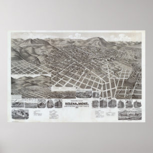 Poster Helena, Mont
