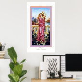 Poster Hélène de Troy ~ Evelyn De Morgan (Bureau à domicile)