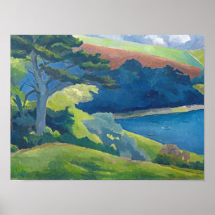 Poster Helford Passage Cornwall