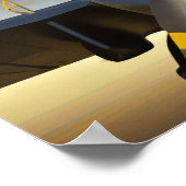 Poster hélices d'avion Spitfire (Coin)